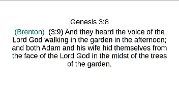 Genesis chapter 3 brenton greek translation