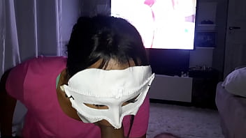 Hoje falei para ele senta que vou mamar gostoso