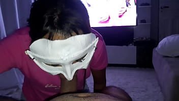 Hoje falei para ele senta que vou mamar gostoso