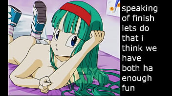 Dragon ball bulla cum eating instructions with maker anal and piss play