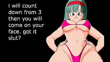 Dragon ball bulla cum eating instructions with maker anal and piss play