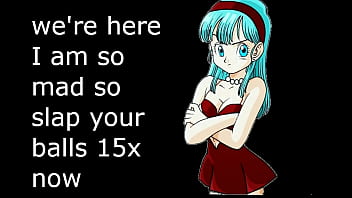 Dragon ball bulla cum eating instructions with maker anal and piss play