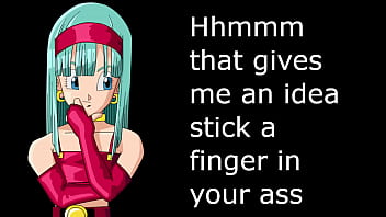 Dragon ball bulla cum eating instructions with maker anal and piss play