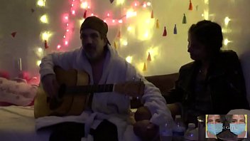 Jamming acoustic guitar