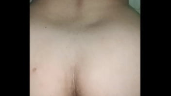 Showing big round ass