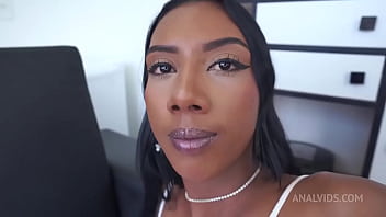 Bootilicious 22 Years Brazilian Nubian Cutie Naomi Salles Comes To Mambo Perv To Fuck A Very Huge Cock Anal Atm Painf thumbnail