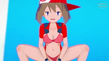 Haruka wants to train with your pokeballs