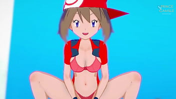 Haruka wants to train with your pokeballs