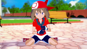 Haruka wants to train with your pokeballs