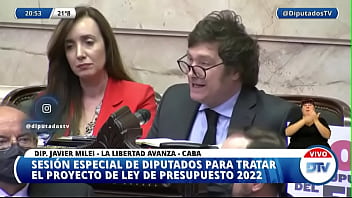 Milei dando cátedra