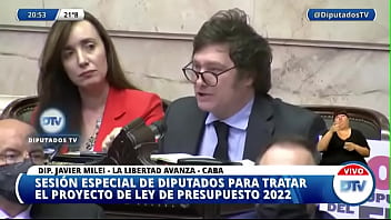 Milei dando cátedra