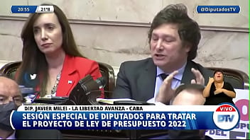 Milei dando cátedra