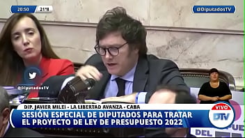 Milei dando cátedra