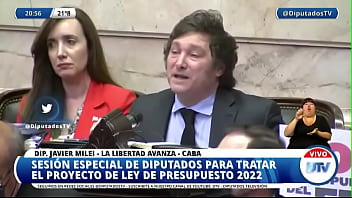 Milei dando cátedra