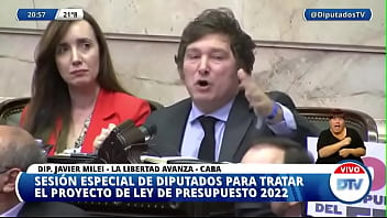 Milei dando cátedra