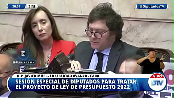 Milei dando cátedra