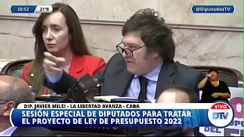 Milei dando cátedra