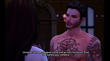 Vampire fucks scientist