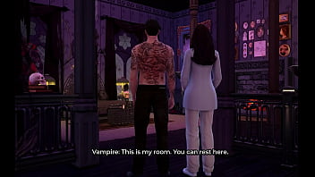 Vampire fucks scientist