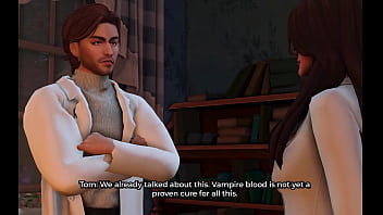 Vampire fucks scientist