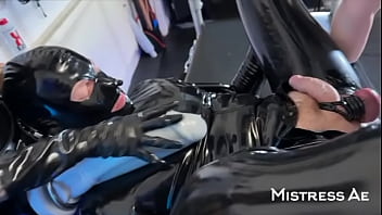 Two monstrous strapons one greedy ass