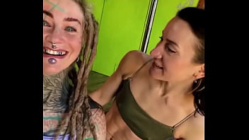 Dancing on the pole with missflora you can see the free full video on my youtube there asmrkatz
