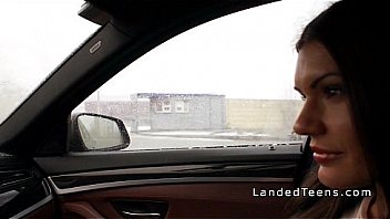 Hot Teen Anal Banged In The Car thumbnail