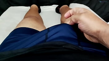 Gozei muito pensando na safada da minha ex se masturbando