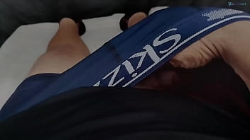 Gozei muito pensando na safada da minha ex se masturbando