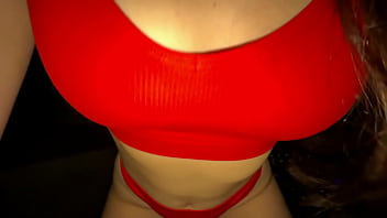 Fucking my sexy driver in public in the car