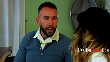 Spendthirft teen gets used by a room full of men