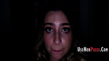 Spendthirft teen gets used by a room full of men