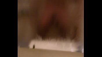 Steamy mirror dick twirl