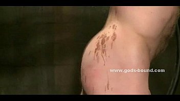 Gay Man Is Bound In Leather And Fucked thumbnail