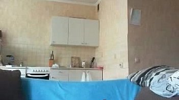 Skinny brunette teen strip on cam