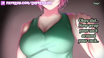 Ultimate loser joi sniff socks and eat your cum cei