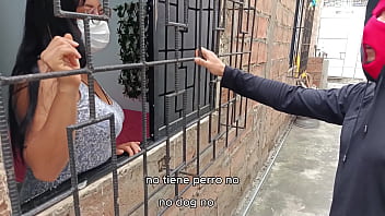 She gets fucked by a stranger just for a bottle of water