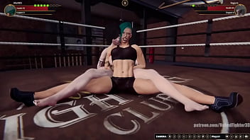 Marilith vs kagura nf3d female mma combat ring battle