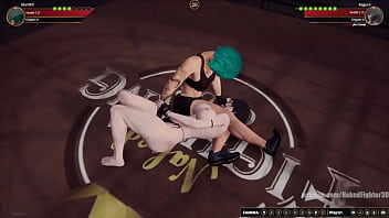 Marilith vs kagura nf3d female mma combat ring battle
