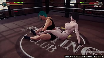 Marilith vs kagura nf3d female mma combat ring battle
