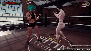 Marilith vs kagura nf3d female mma combat ring battle