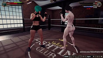 Marilith vs kagura nf3d female mma combat ring battle