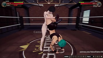 Marilith vs kagura nf3d female mma combat ring battle