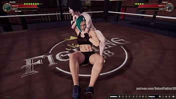 Marilith vs kagura nf3d female mma combat ring battle