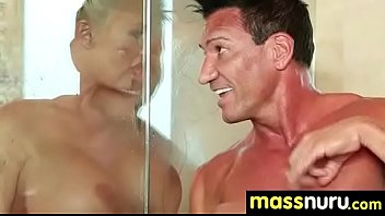 Lucky client gets a full service massage 17