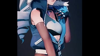 An Icy Genshin Fighter Shows Off Her Bold Style In Denim And Fur Her Silver Hair Glowing With Cold Allure Beauty And Danger Walk Hand In Hand… Ready To Uncover Her Secret Bio Link Waiting thumbnail