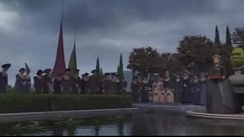 Shrek 3 con fiona y burro canción