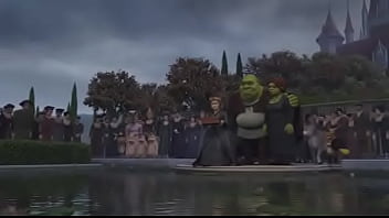 Shrek 3 con fiona y burro canción