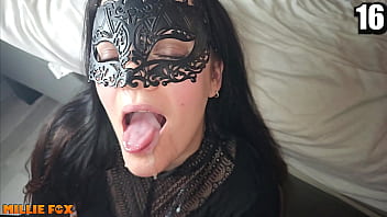 Amateur milf swallows 20 loads of cum millie fox