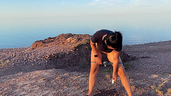 Compilation of public pissing in nature while traveling pov free